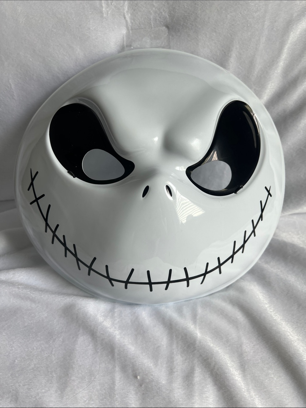 Disney White and Black Jack Skellington Mask
